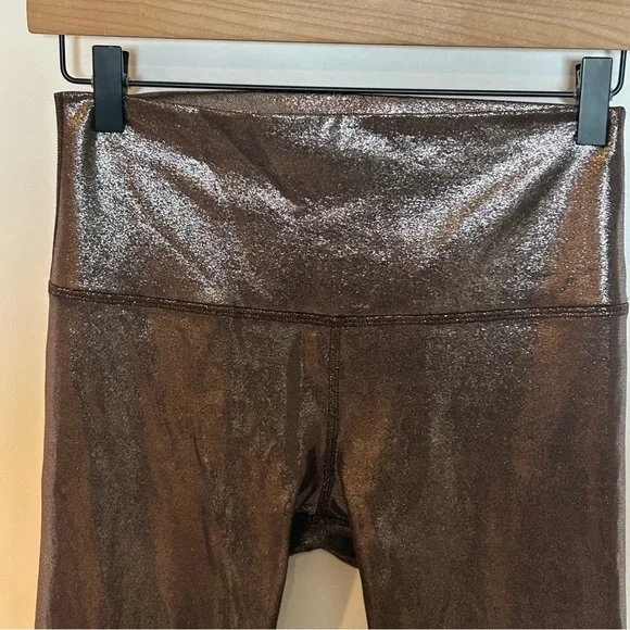 Lululemon Align High-Rise Pant 25" *Shine Radiate Foil Print French Press Size 8 - Picture 7 of 12